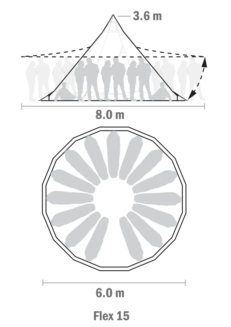 Tentipi Safirflex 15 CP-3